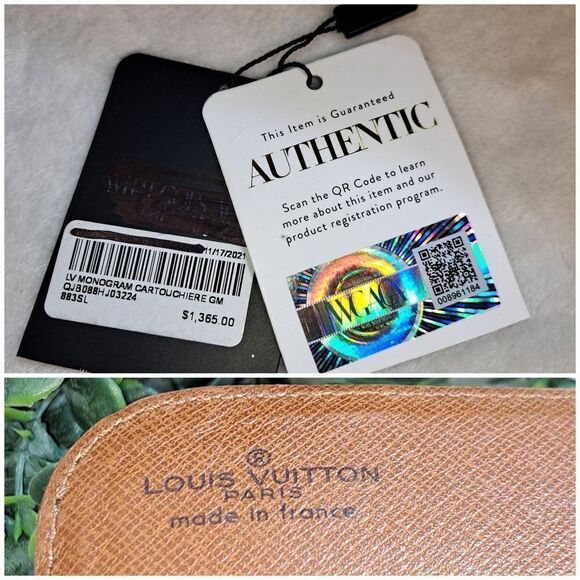 Louis Vuitton CARTOUCHIERE GM w/ Dust Bag, Storage Box & Shipping Box Authentic - Picture 10 of 17